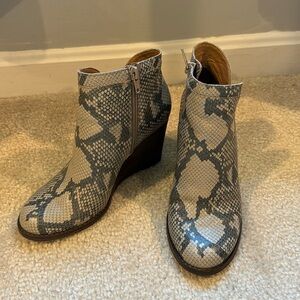 Lucky brand booties